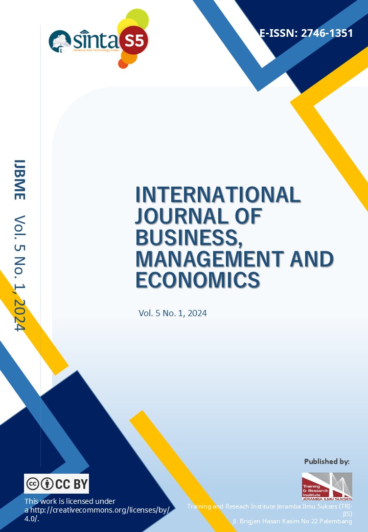 Vol. 5 No. 1 (2024): International Journal of Business, Management and ...